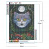 Cat-Full Round Diamond Painting