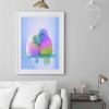 Blue Parrot-Full Round Diamond Painting
