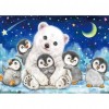 Bear Little Penguin-Full Round Diamond Painting