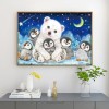 Bear Little Penguin-Full Round Diamond Painting