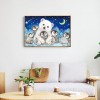 Bear Little Penguin-Full Round Diamond Painting