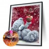 Love Bear-Full Round Diamond Painting