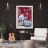 Love Bear-Full Round Diamond Painting