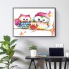 Owl Family-Full Round Diamond Painting