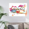 Owl Family-Full Round Diamond Painting