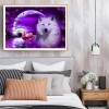 White Wolf-Full Round Diamond Painting