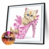 Kitten-Full Round Diamond Painting
