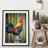 Rooster -Full Round Diamond Painting