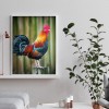 Rooster -Full Round Diamond Painting