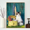 Cat Yard - Full Round Diamond Painting