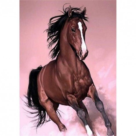 Horse  - Full Round Diamond Painting