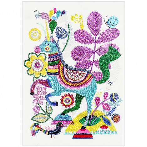 Horse - Crystal Rhinestone Diamond Painting