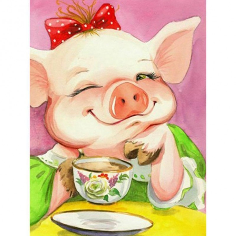 Cartoon Pig - Full R...
