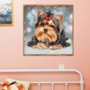 Cute Dog - Full Round Diamond Painting