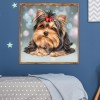 Cute Dog - Full Round Diamond Painting