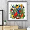 Birds Gathering-Full Round Diamond Painting