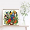 Birds Gathering-Full Round Diamond Painting