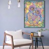 Owl-Partial Round Diamond Painting
