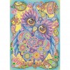 Owl-Partial Round Diamond Painting