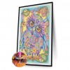 Owl-Partial Round Diamond Painting