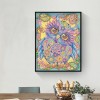 Owl-Partial Round Diamond Painting