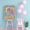 Owl-Partial Round Diamond Painting