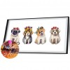 Color Dog-Full Round Diamond Painting