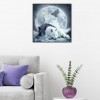 Wolf - Full Round Diamond Painting(30*30cm)
