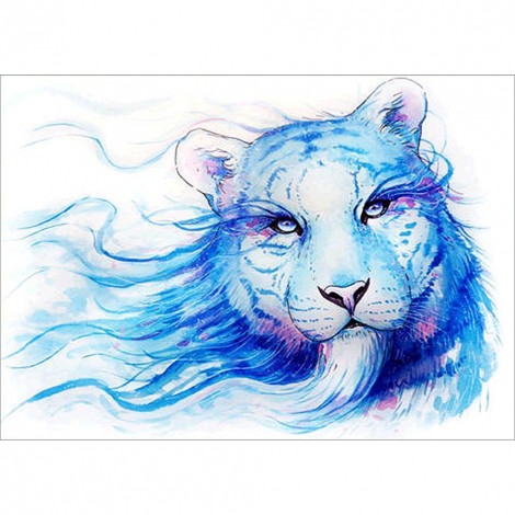 Tiger - Full Round Diamond Painting