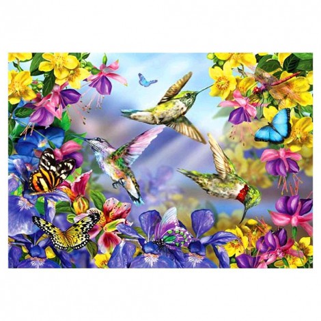 Birds - Full Round Diamond Painting