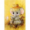 Cartoon Elephant - Full Round Diamond Painting