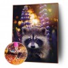 Raccoon - Full Round Diamond Painting