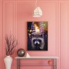 Raccoon - Full Round Diamond Painting
