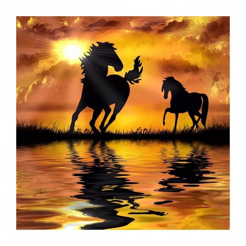Sunset Horse - Full ...