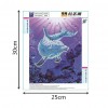 Dolphin - Partial Round Diamond Painting&pound;&uml;25*30cm&pound;&copy;