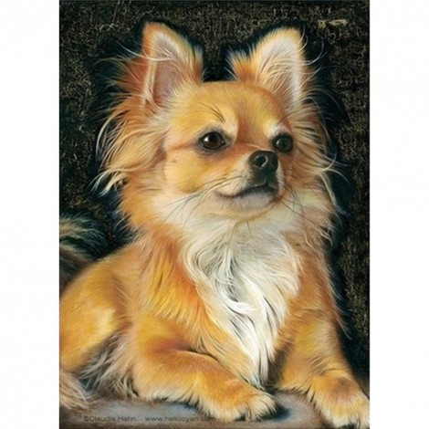 Dog - Full Round Diamond Painting