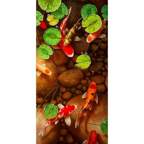 Fish - Full Round Diamond Painting(85*45cm)