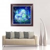 White Horse - Partial Round Diamond Painting