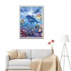 Dolphin - Full Round Diamond Painting(40*50cm)