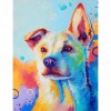 Colorful Dog - Full Round Diamond Painting