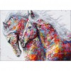 Colorful Horse - Full Round Diamond Painting