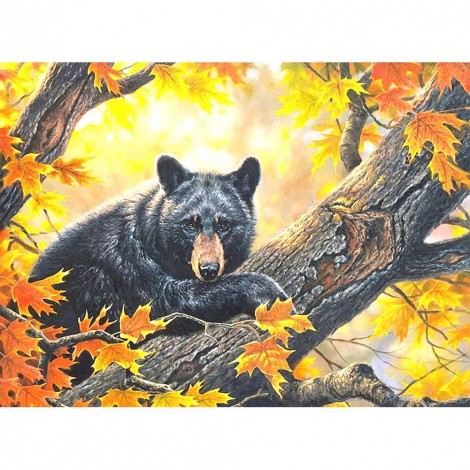 Bear - Full Round Diamond Painting