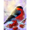 Cute Bullfinch - Full Round Diamond Painting