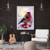 Cute Bullfinch - Full Round Diamond Painting