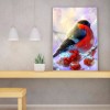 Cute Bullfinch - Full Round Diamond Painting