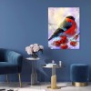 Cute Bullfinch - Full Round Diamond Painting