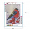 Cute Bullfinch - Full Round Diamond Painting