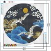 Crane - Full Round Diamond Painting(40*40cm)