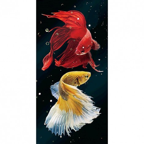 Fish - Full Round Diamond Painting(85x45cm)