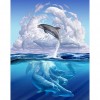 Dolphin - Full Round Diamond Painting